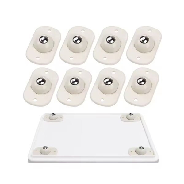 Mini roulettes adhésives