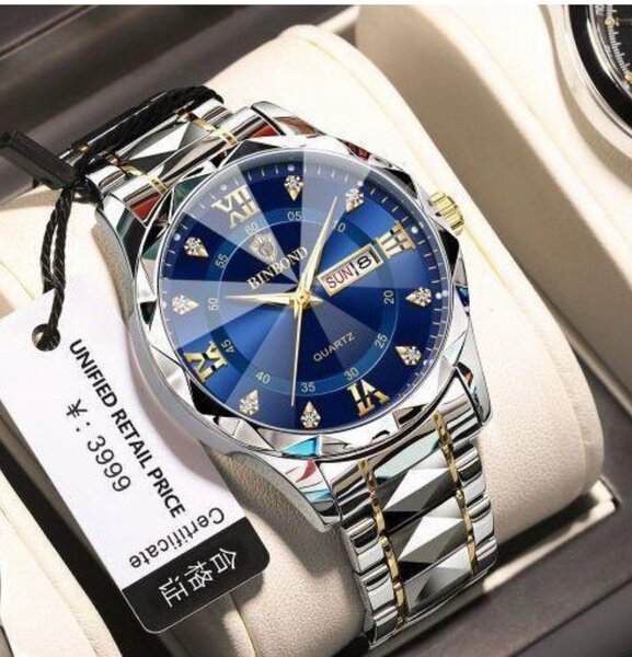 Montre Homme Élegante Quartz