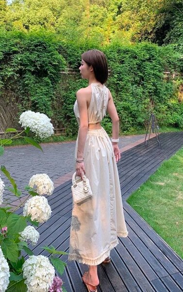 Легкое платье на лето