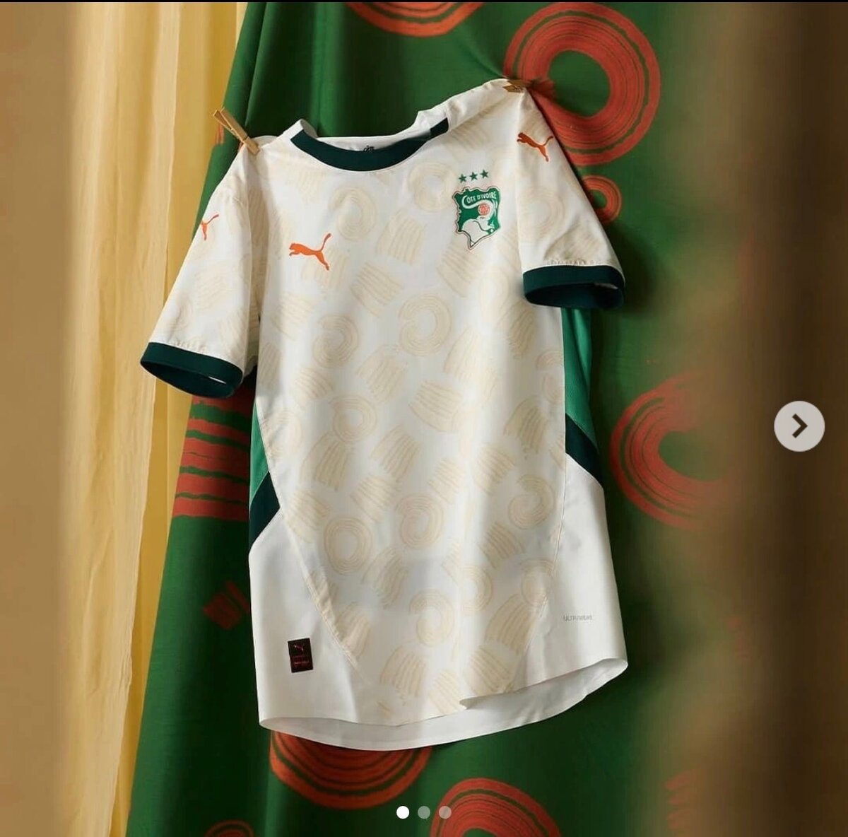 Maillot équipe Côte d'Ivoire