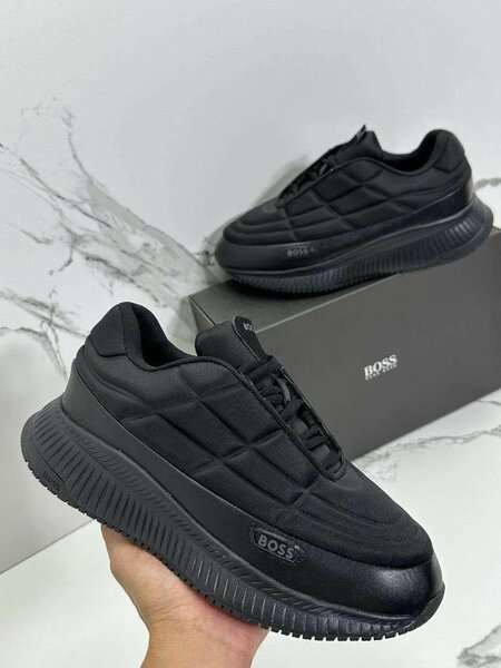 Chaussures casual noires BOSS