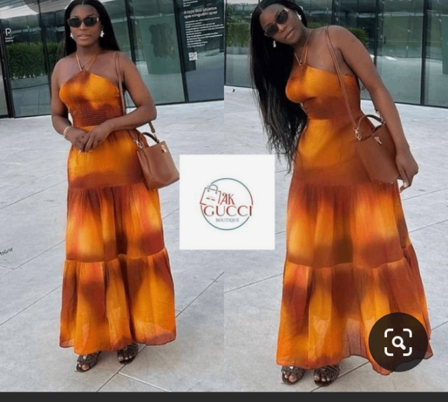 Robe Maxi Élégante Femme