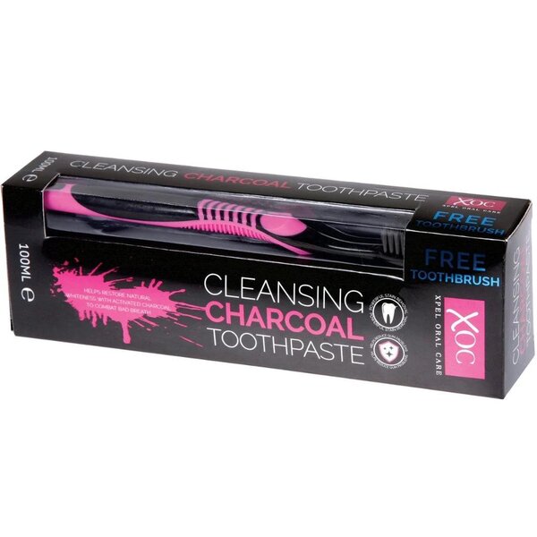 Xoc cleansing charcoal tooth paste 100ml