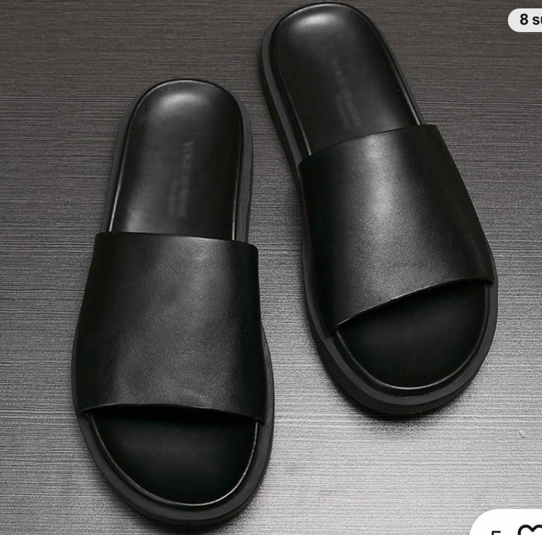 Sandales minimalistes en cuir