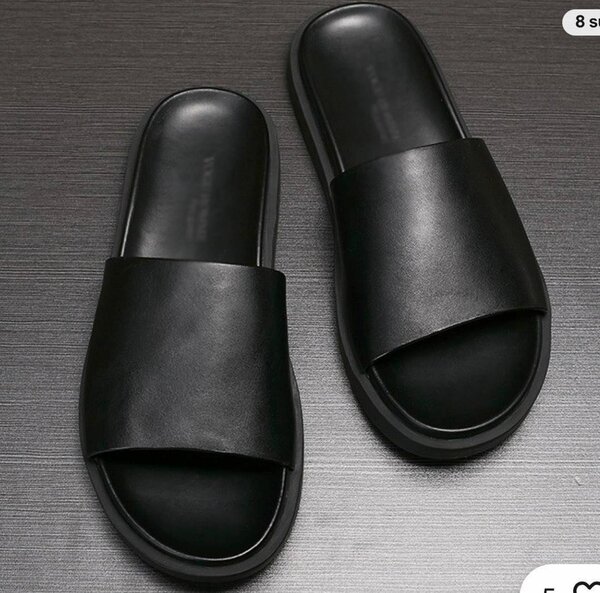 Sandales minimalistes en cuir