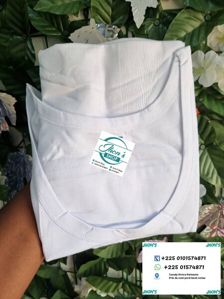 Lot de 3 Débardeur Coton Homme