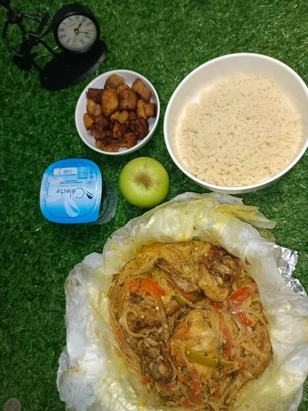 Poulet au Four avec attieke