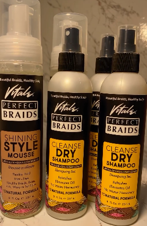  Shining Style Mousse for a flexible hold, frizz-free finish, and sleek styles