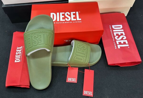 Sandales Diesel vertes