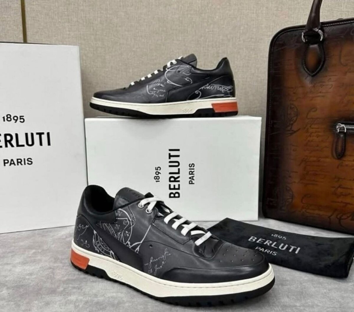 Sneakers de luxe Berluti