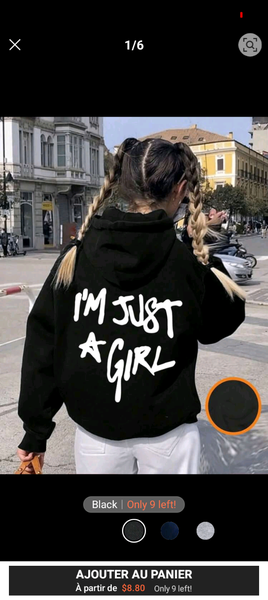 Sweat à Capuche Femme