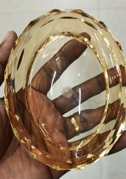 Soap Box en verre transparent