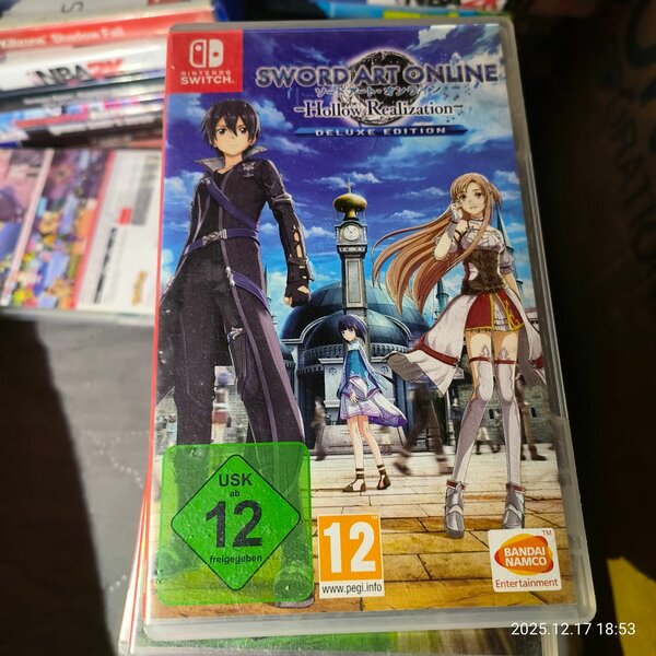 Sword Art Online Nintendo Switch