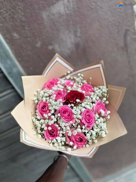 Bouquet de roses élégantes