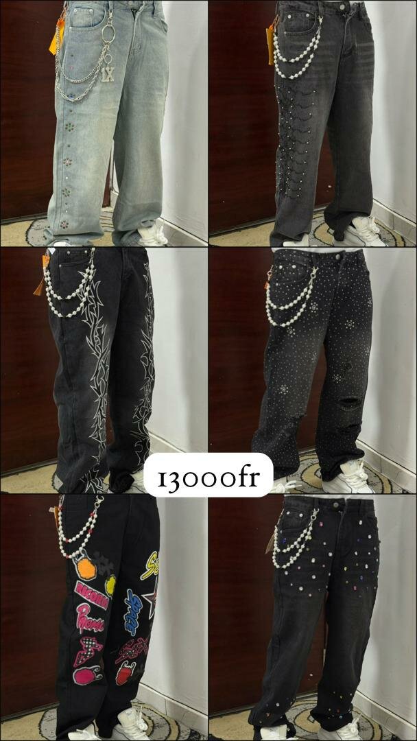 Jeans stylés pour hommes