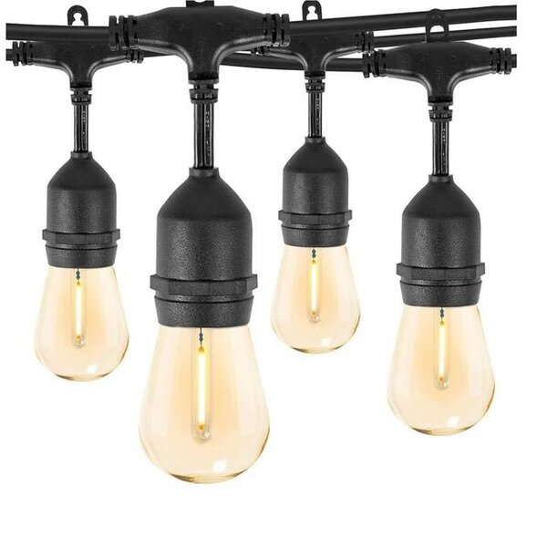 Guirlandes Décoration Extérieur 15mètre + 6 Ampoules À Vise