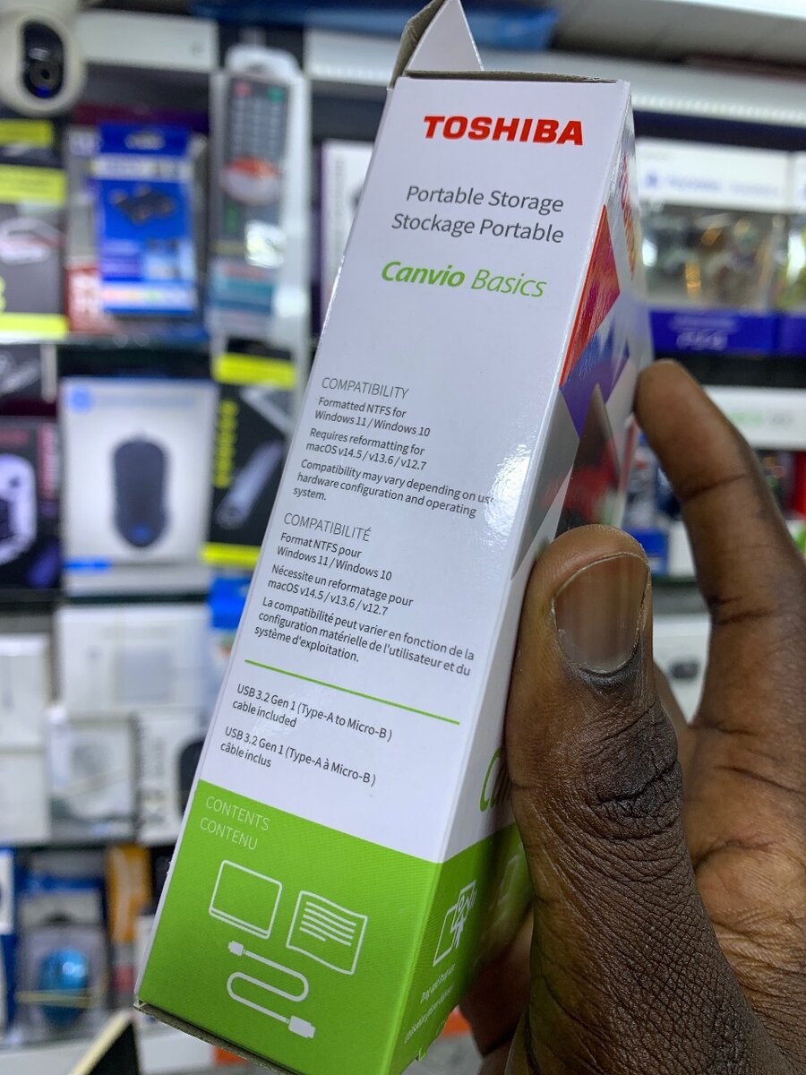 Toshiba Canvio Basics 1TB