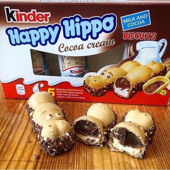 Kinder Happy Hippo Biscuits