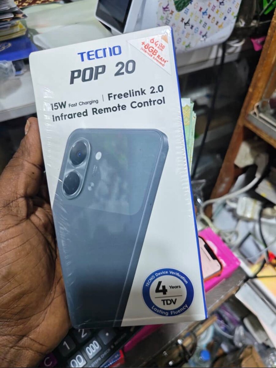 Tecno Pop 20 Smartphone Ultra Durable