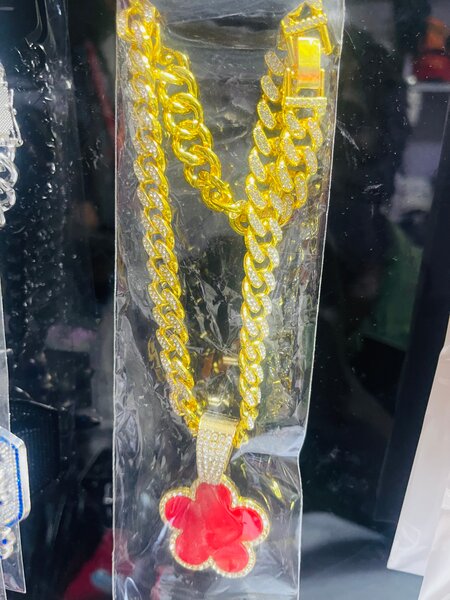 Collier chaîne pendante hip-hop