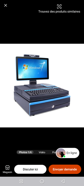 Terminal de Point de Vente avec Écran