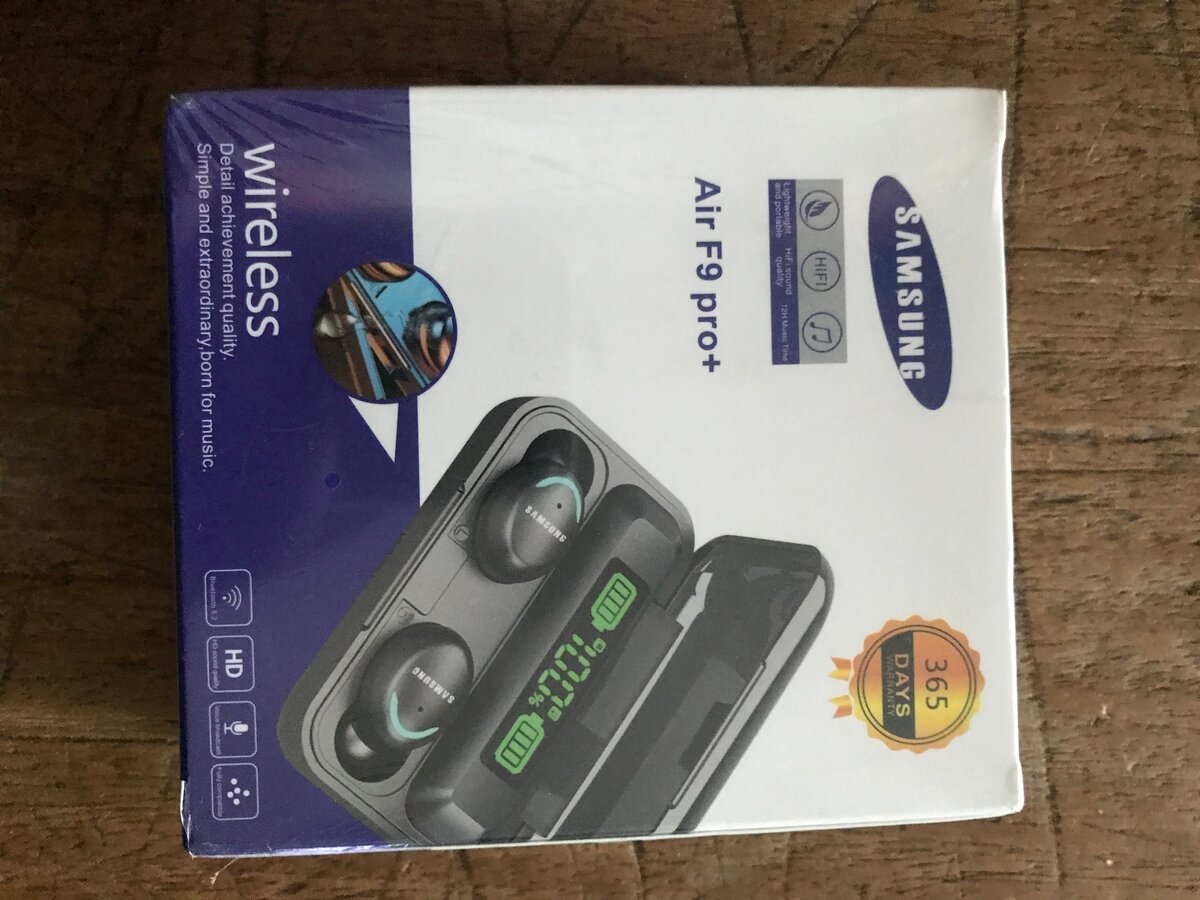 Écouteurs sans fil Air F9 Pro+