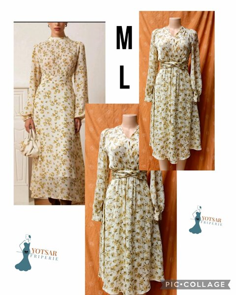 Robe Fleurie Élégante