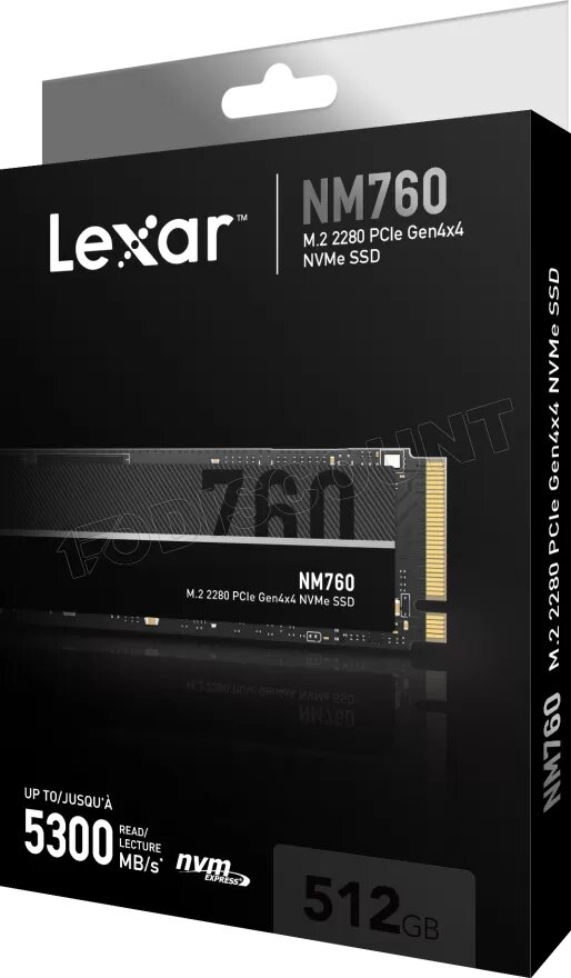SSD Lexar NM760 512GB NVMe