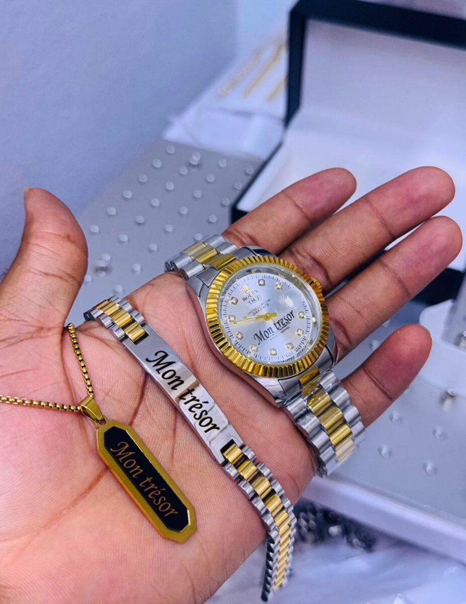 Montre, Bracelet ensemble Pers