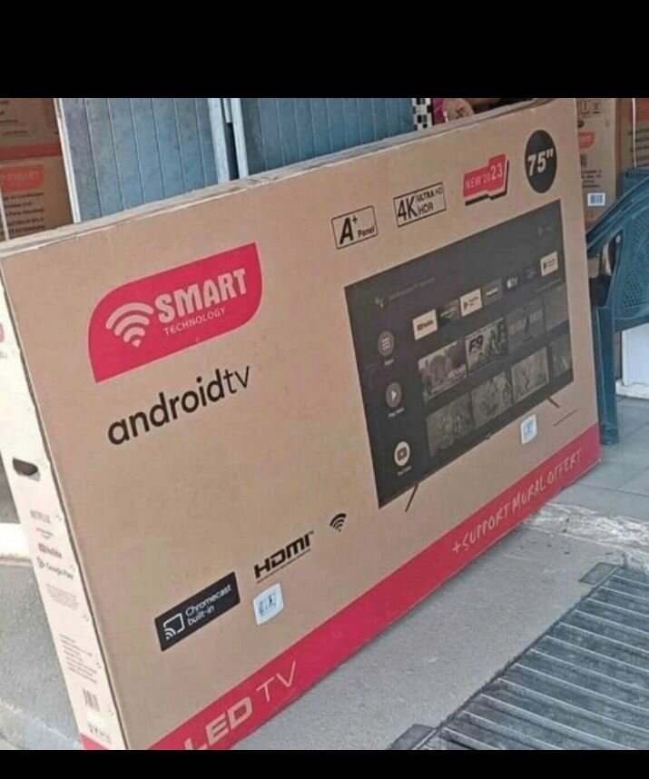 Téléviseur LED Android 75'' Smart Technology
