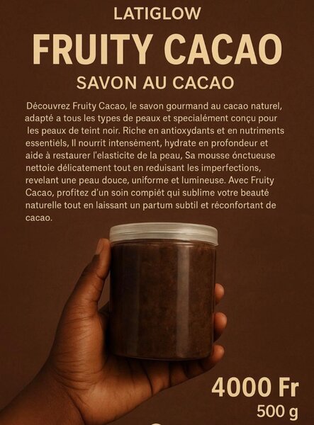Savon Cacao Nourrissant 500g