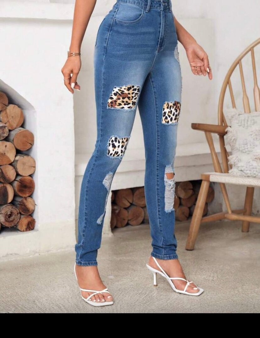 Jeans Skinny Déchirés