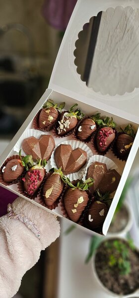 Клубника в шоколаде