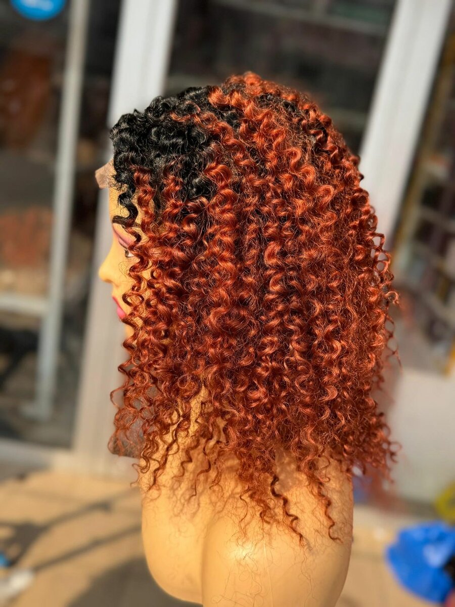 Jerry curl closur 4x4  Taille