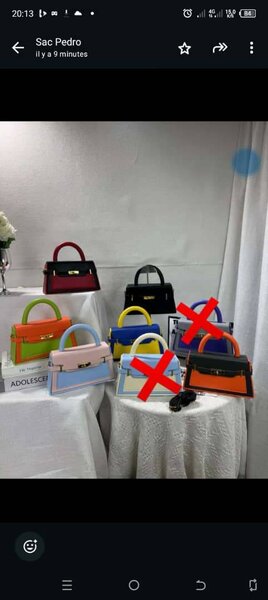 Sac à main qualité coffret