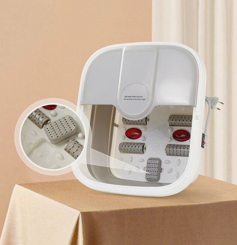 Bain de Pieds Pliable Massage