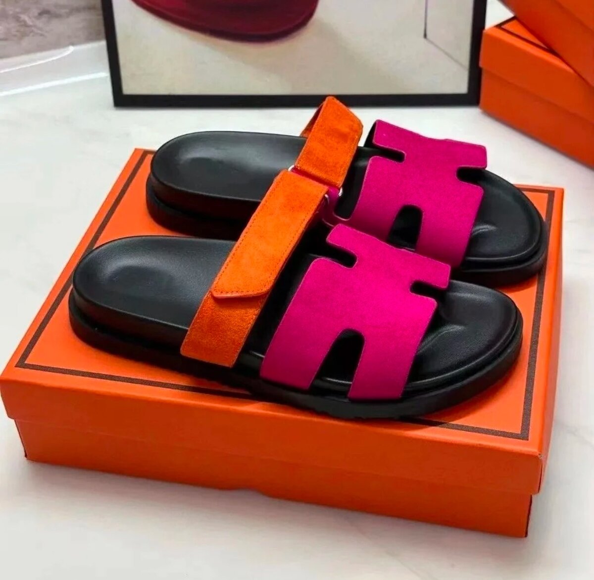Hermes Slippers