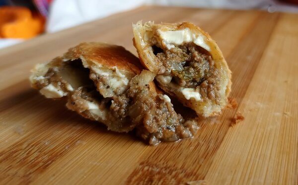 Délicieux pastels fromage kiri