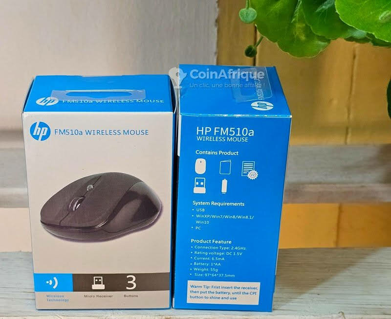 Souris sans fil HP FM510a