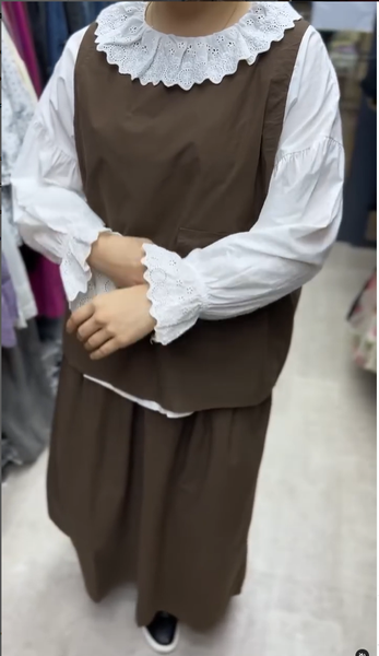 Костюм с юбкой двойка 🤎