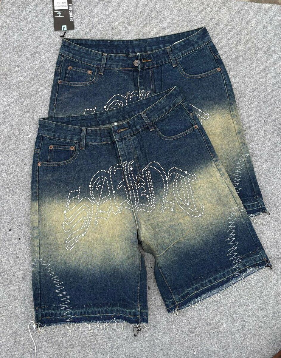 Shorts en jean décontractés