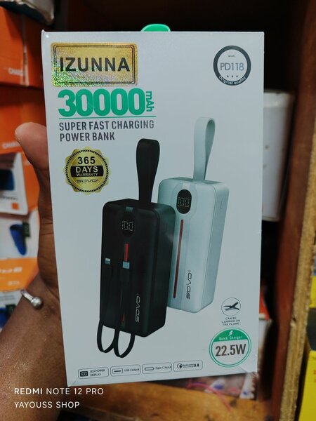 Batterie power Bank 30000mah