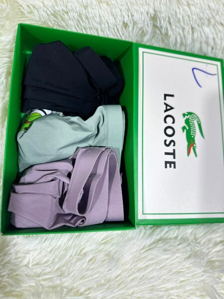 Lacoste - Lot de 3 soutiens-gorge