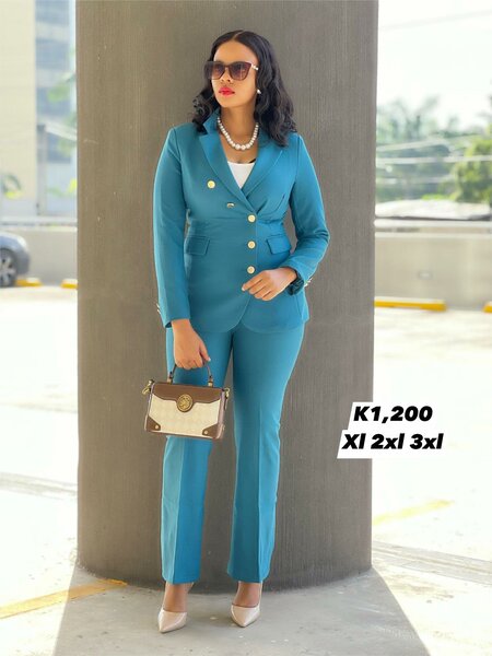 Women's costume   blue in color