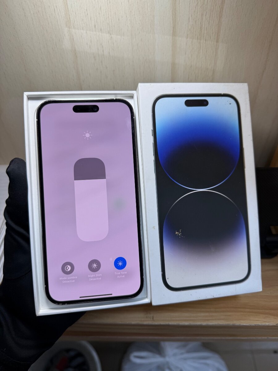 iPhone 14Pro Max 128giga Blanc