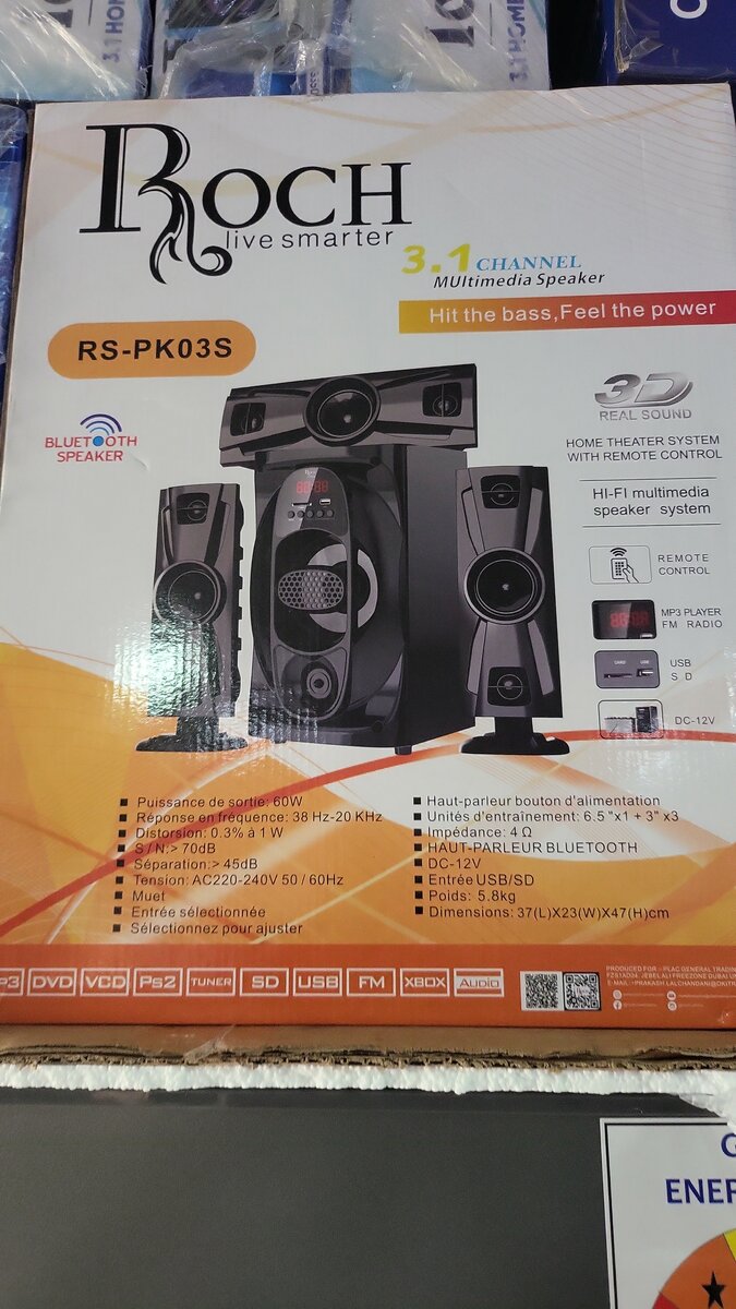 Enceinte Bluetooth 3.1 Roch