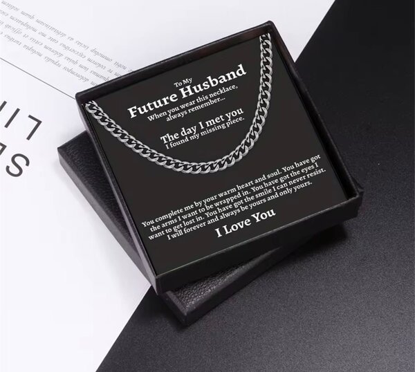 Collier Chaîne en Acier Inoxydable