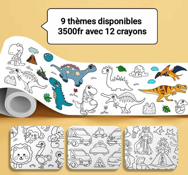 Rouleau de Coloriage 3M