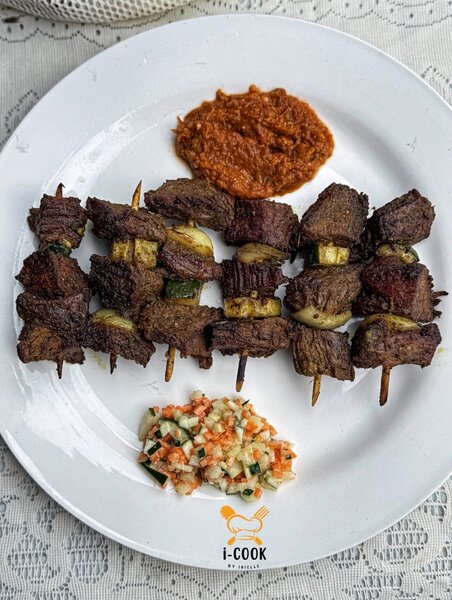 Brochettes de bœuf
