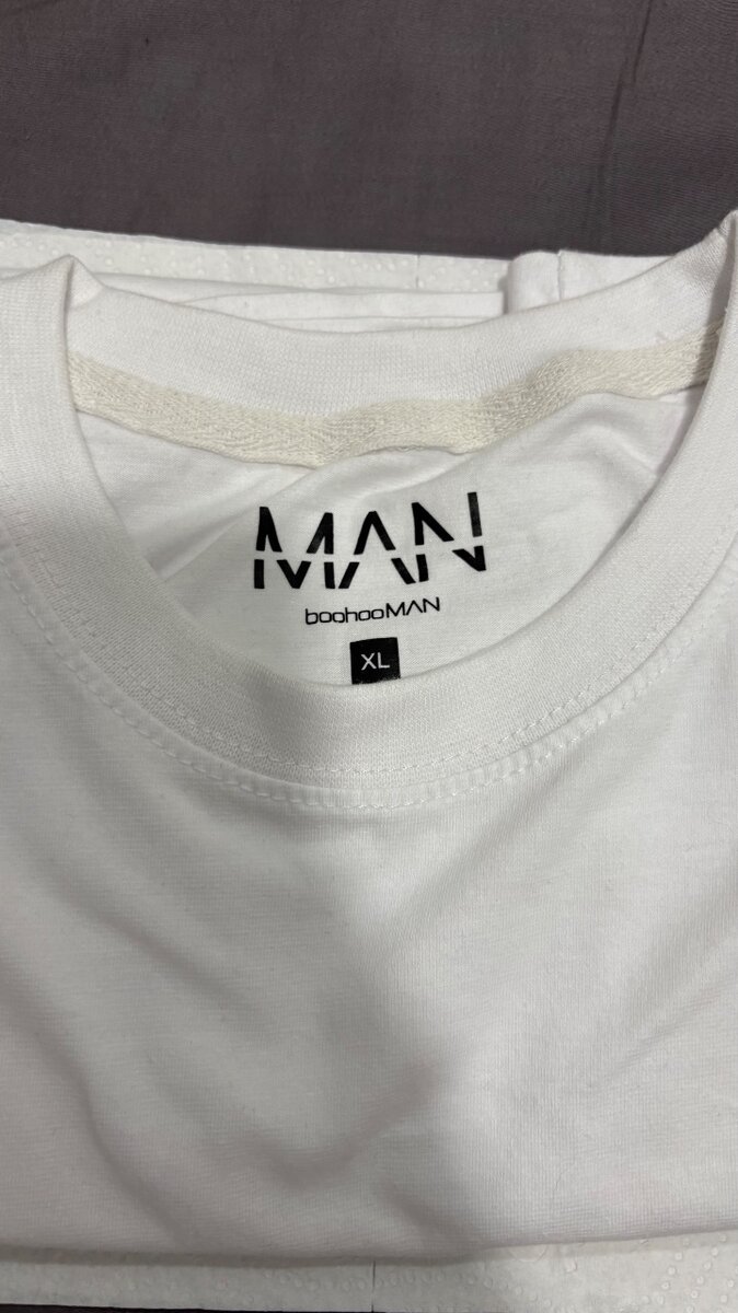 T-shirt blanc homme XL